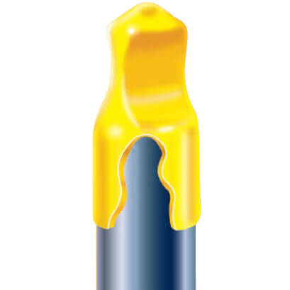 Эластичный PVC колпачок с ручкой
